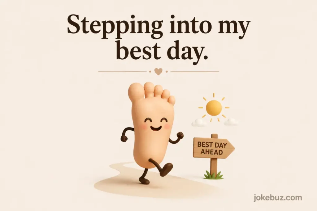 Funny Foot Puns For Captions