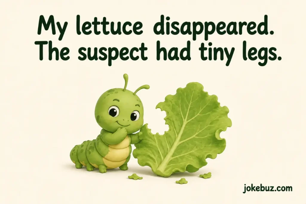 Funny Garden Jokes About Caterpillars