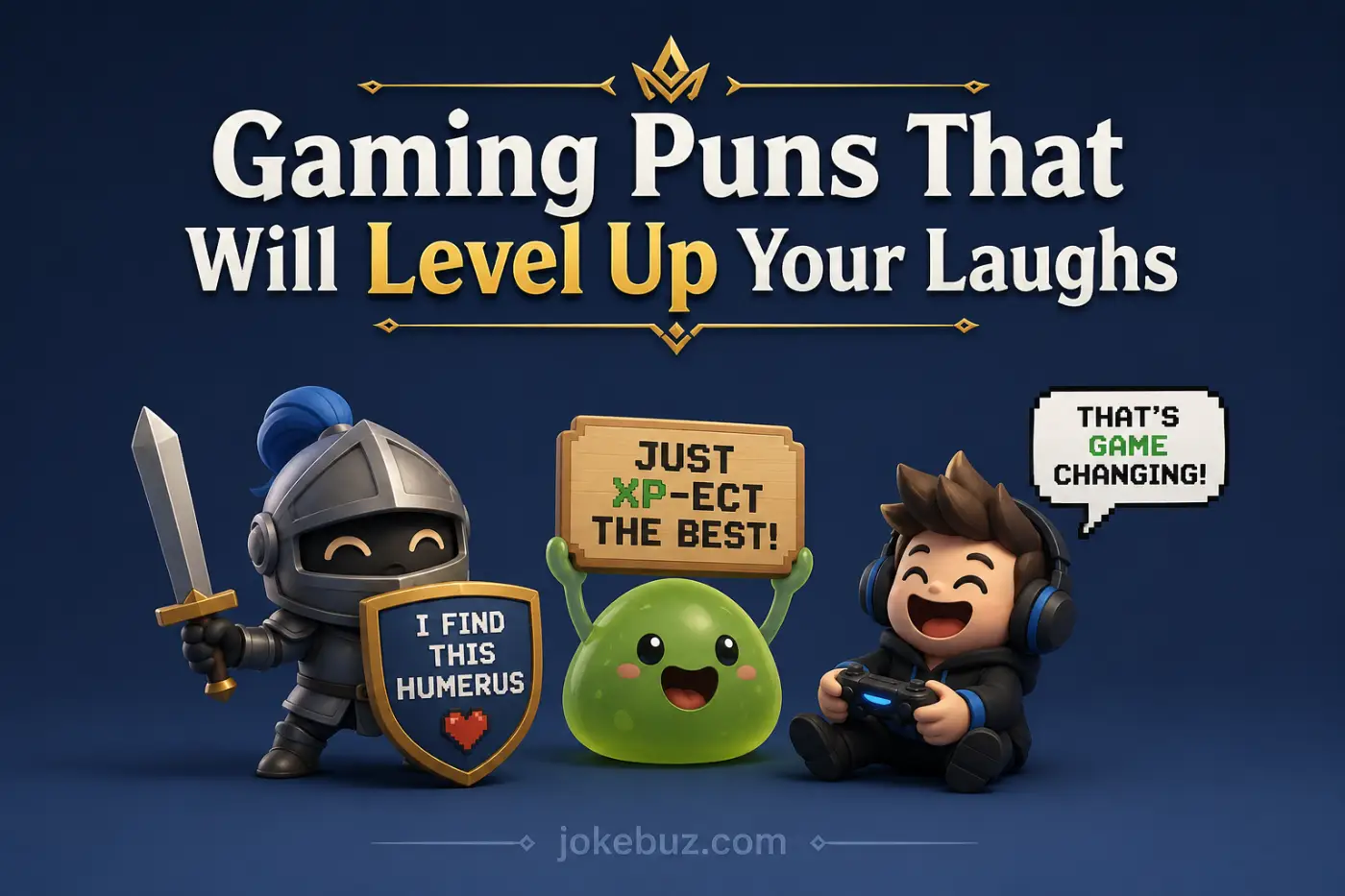 Gaming Puns That Will Level Up Your Laughs