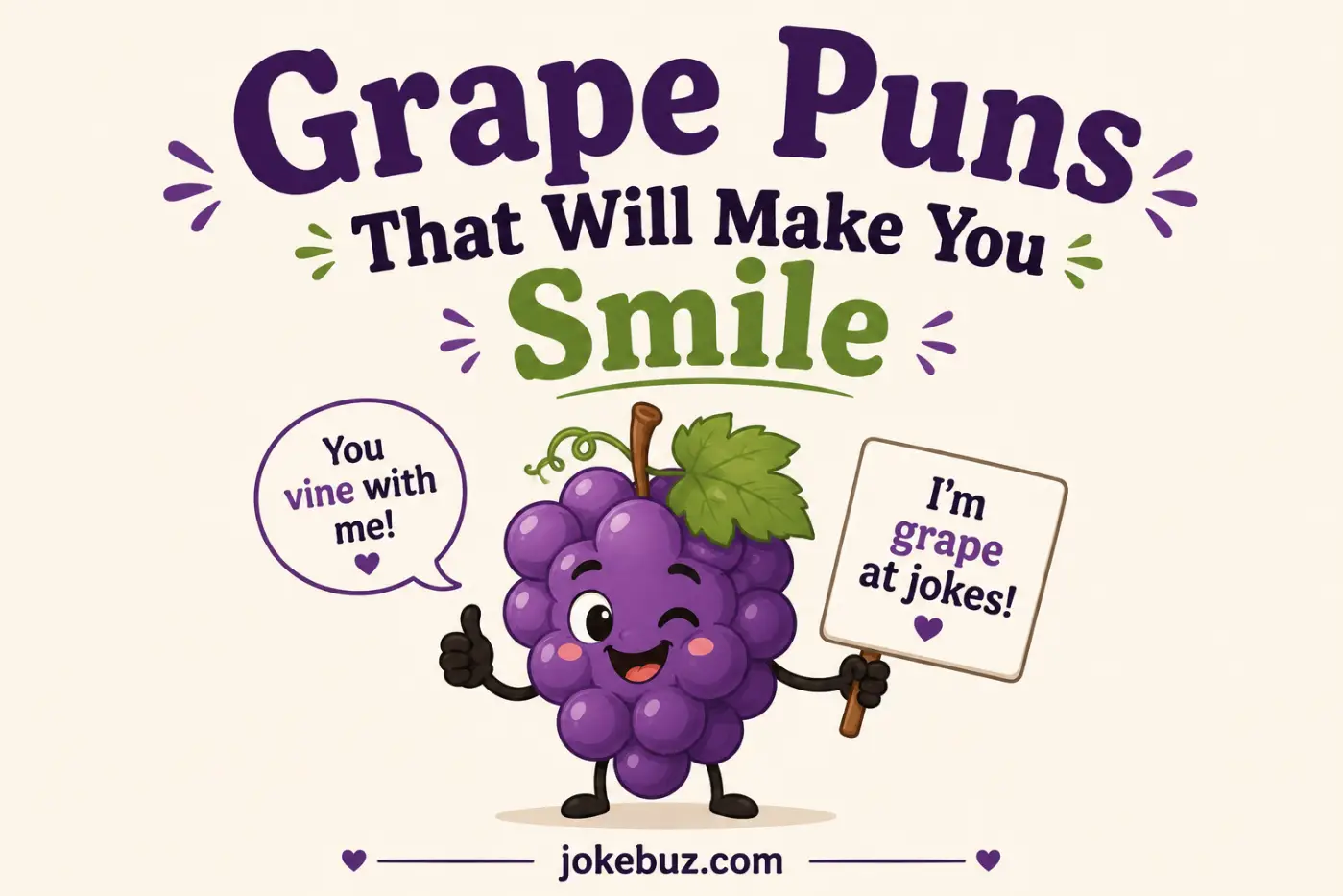 Grape Puns That Will Make You Smile