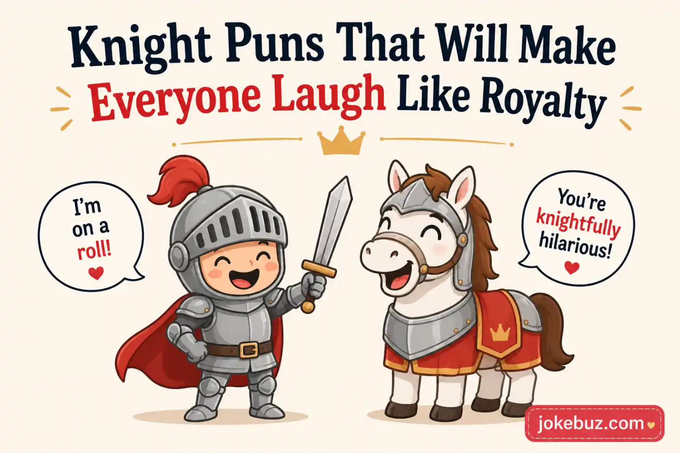 Knight Puns That Will Make Everyone Laugh Like Royalty