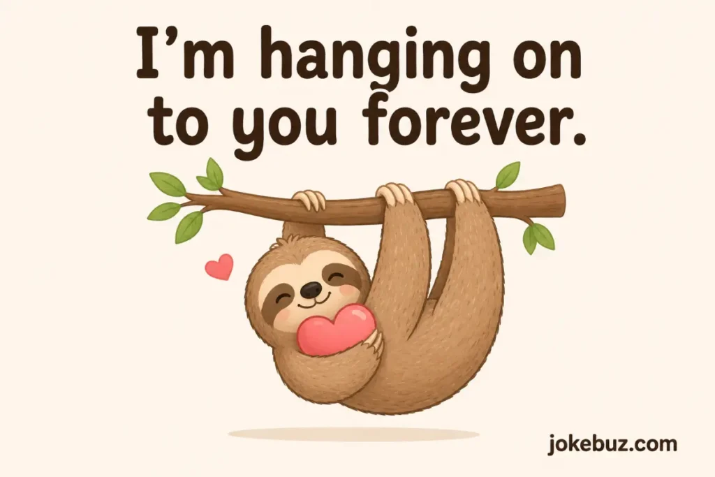 Love Sloth Puns For Girls