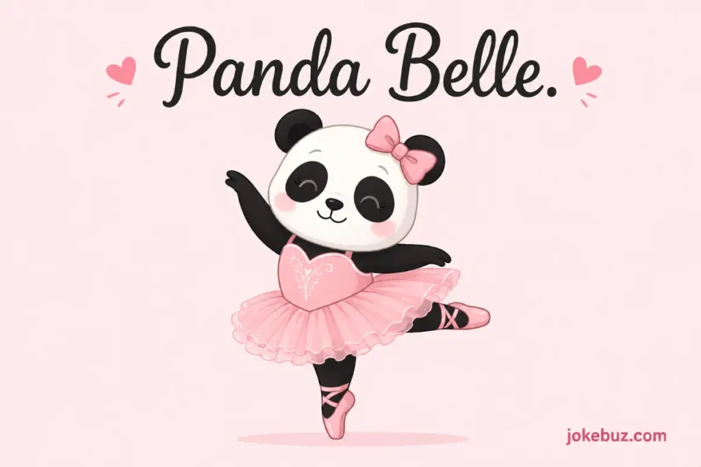 Panda puns names for babies