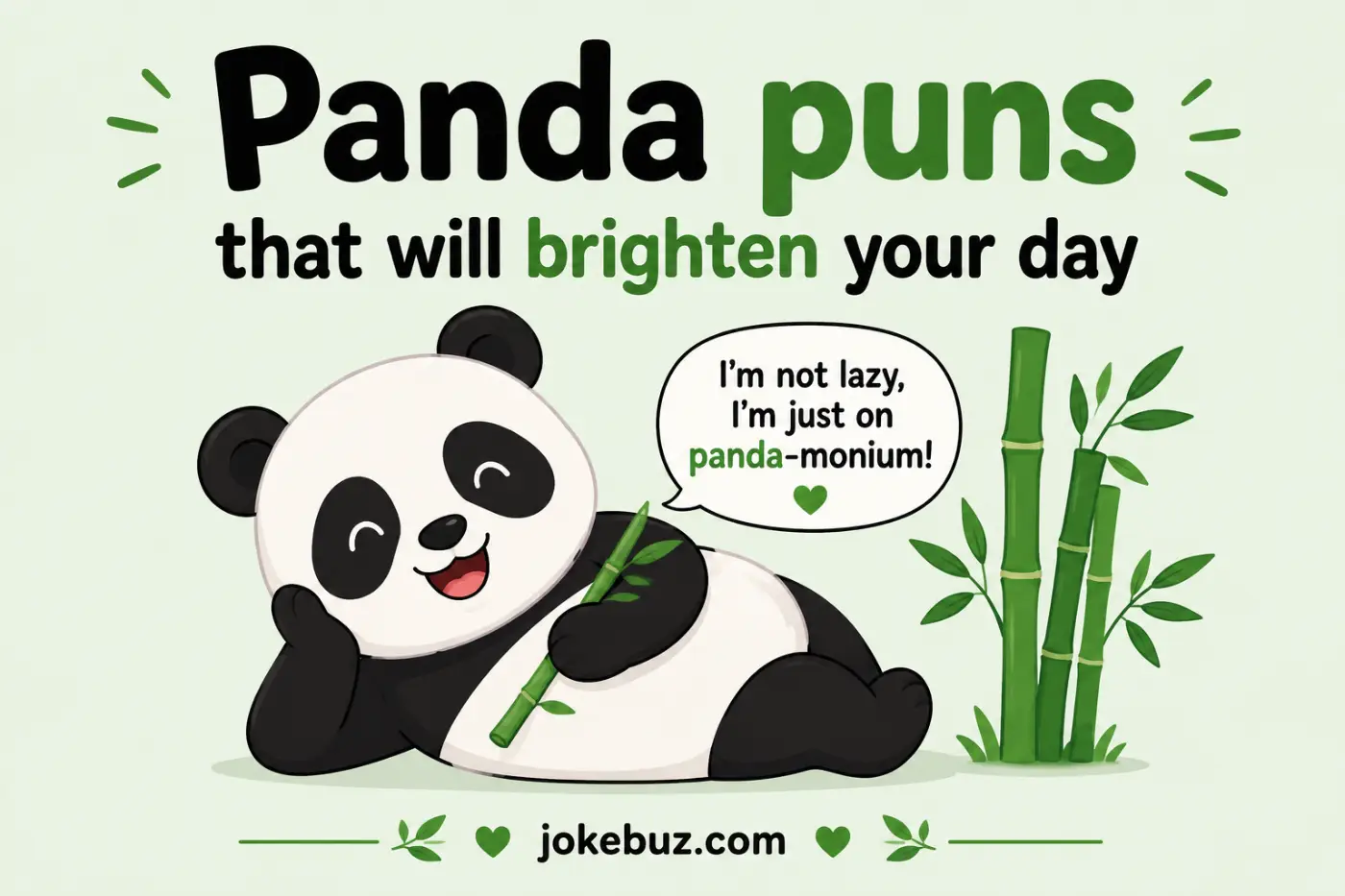 Panda puns that will brighten your day