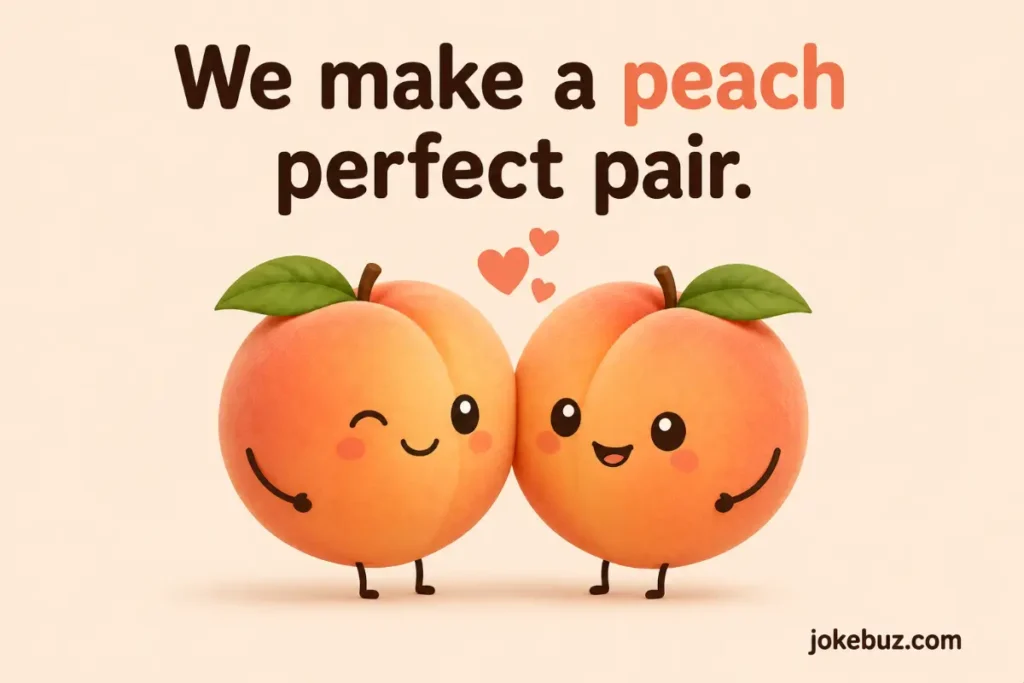 Peach Puns For Couples