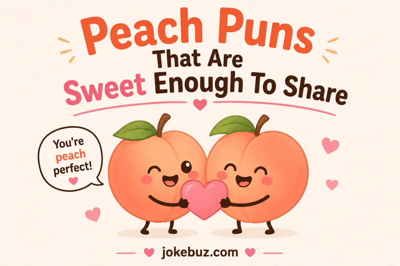 Peach Puns That Are Sweet Enough To Share