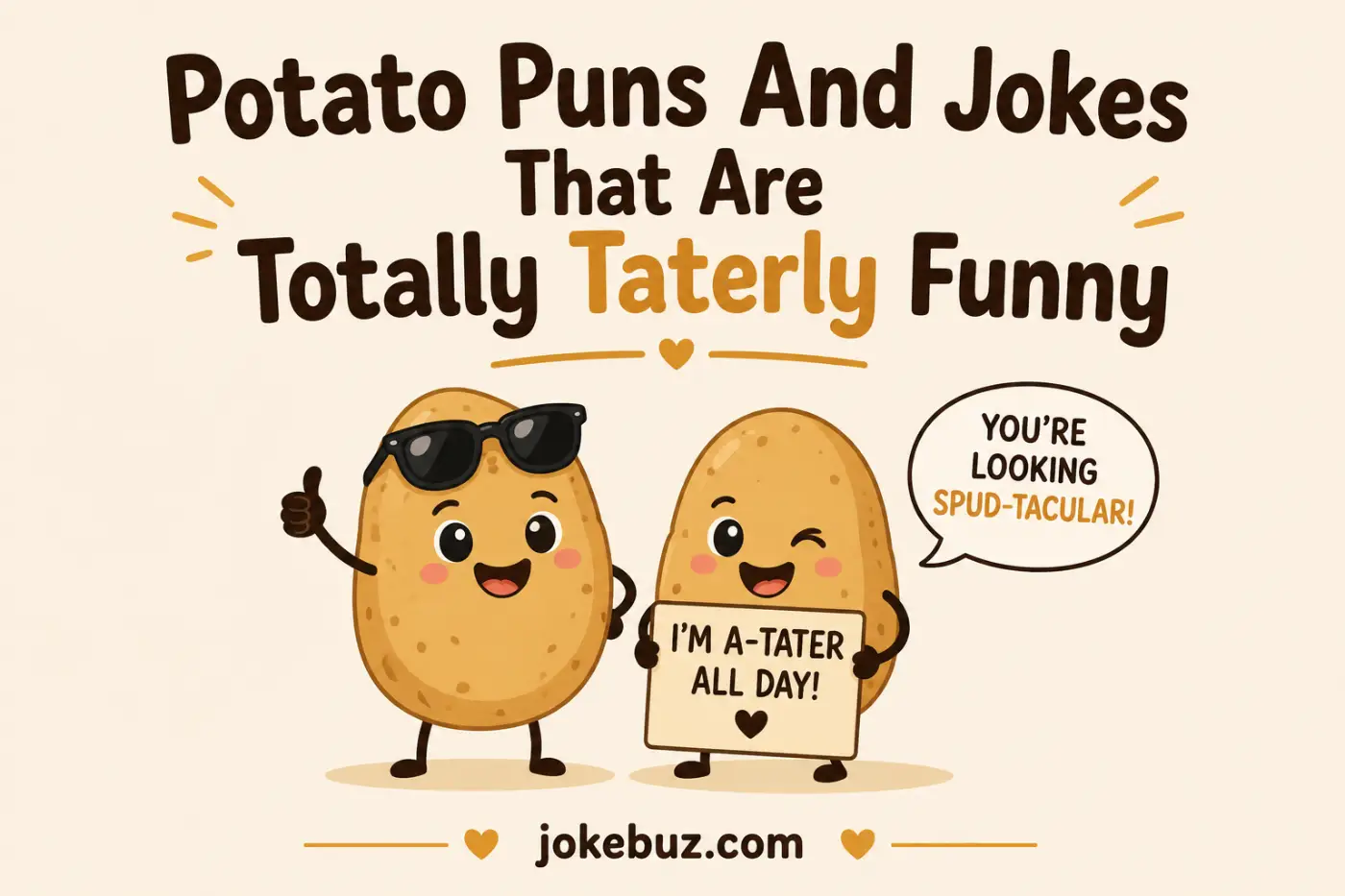 Potato Puns And Jokes That Are Totally Taterly Funny