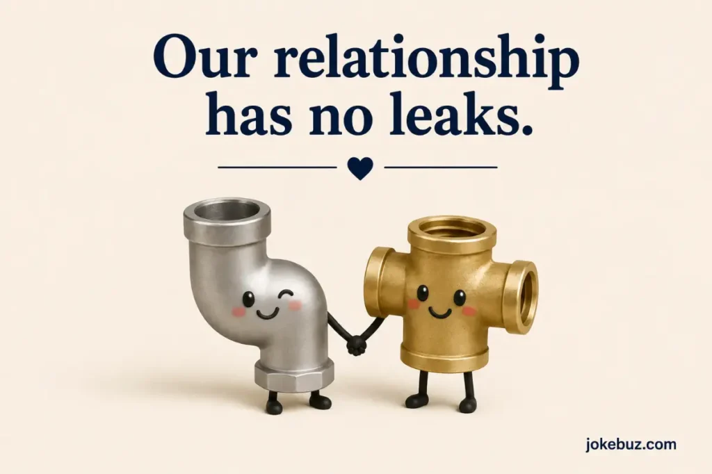 Romantic Plumbing Puns For Couples