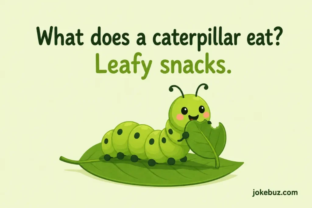 Short Caterpillar Puns For Kids
