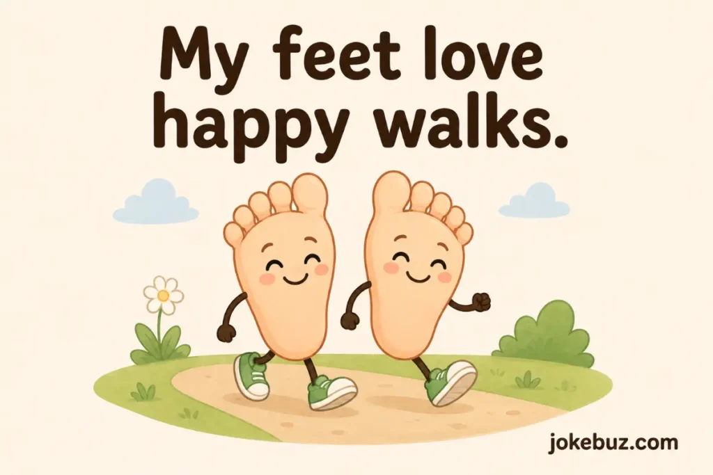 Short Foot Puns For Kids