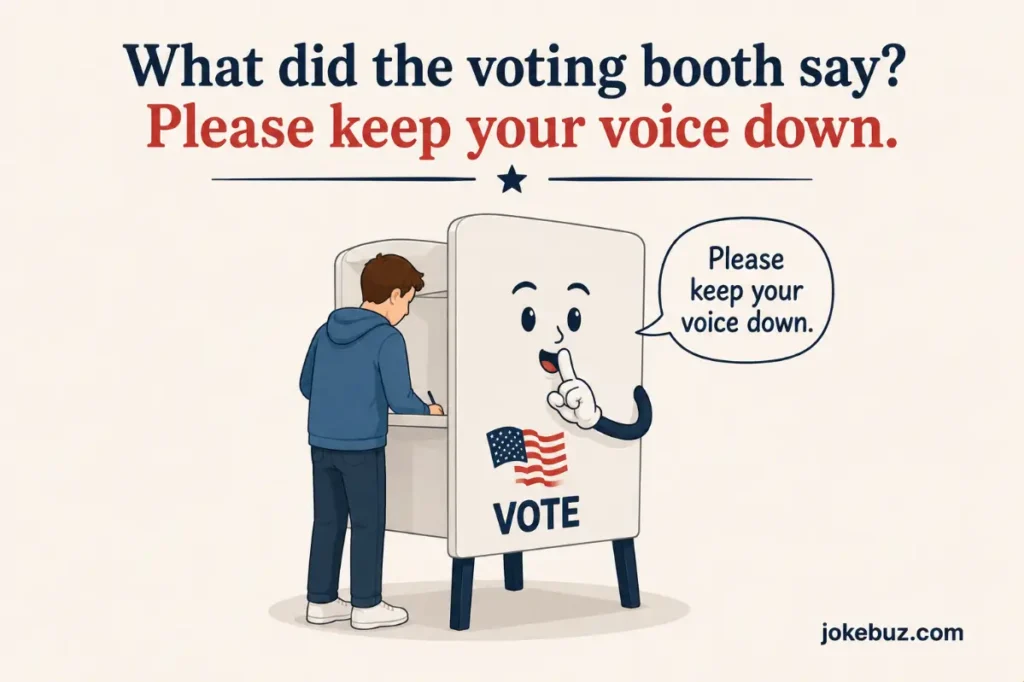 Short Funny Election Puns For Kids
