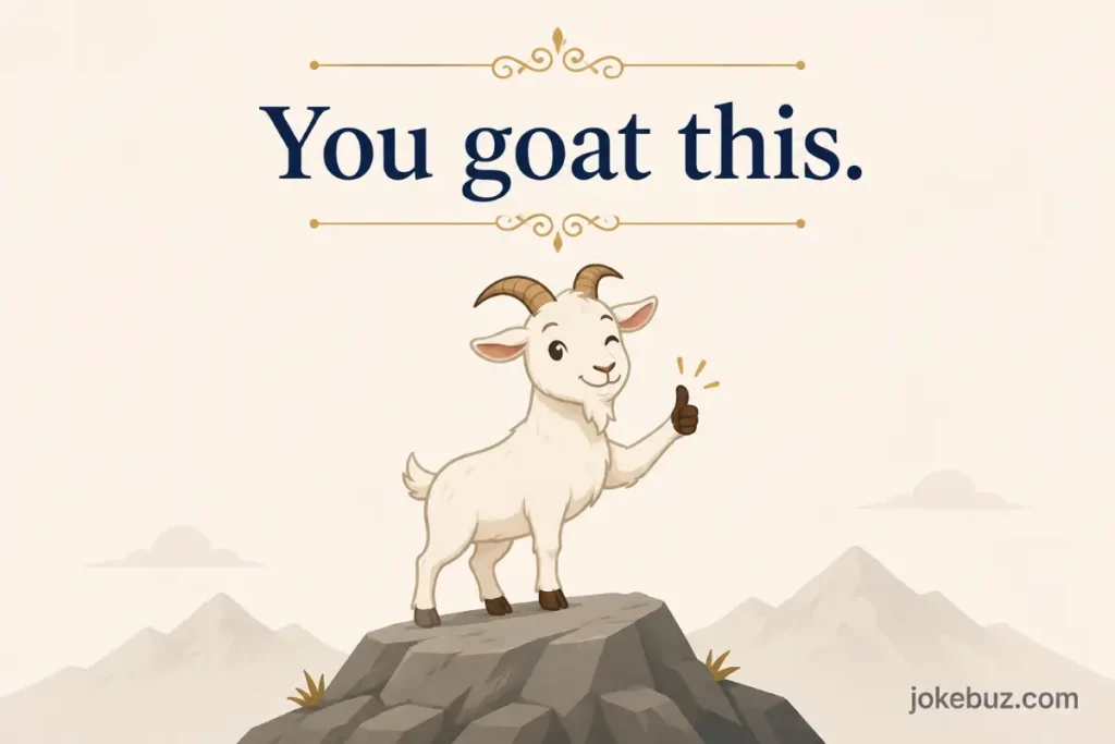 Short Goat Puns For Kids