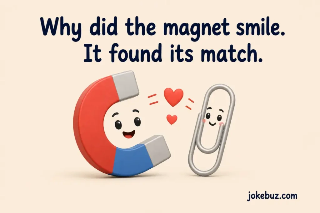 Short Magnet Puns For Kids