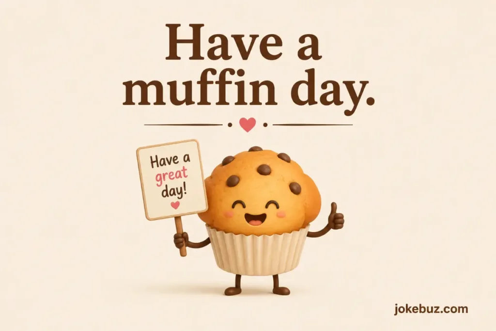 Short Muffin Puns For Kids