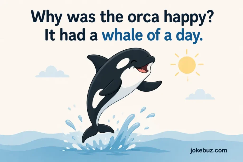 Short Orca Puns For Kids
