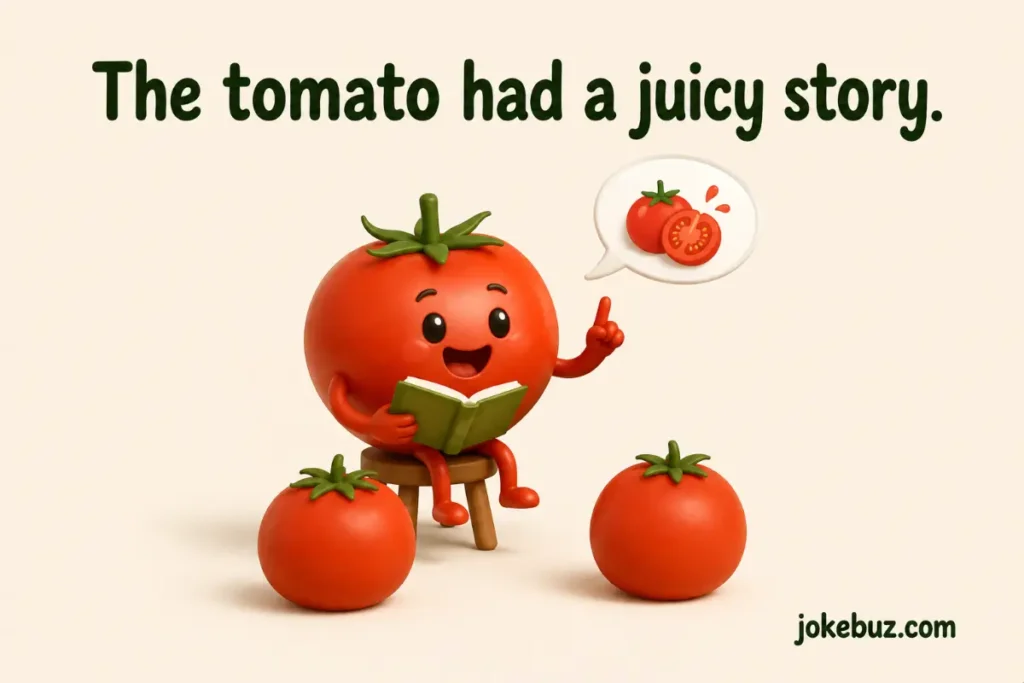 Short Tomato Puns For Kids