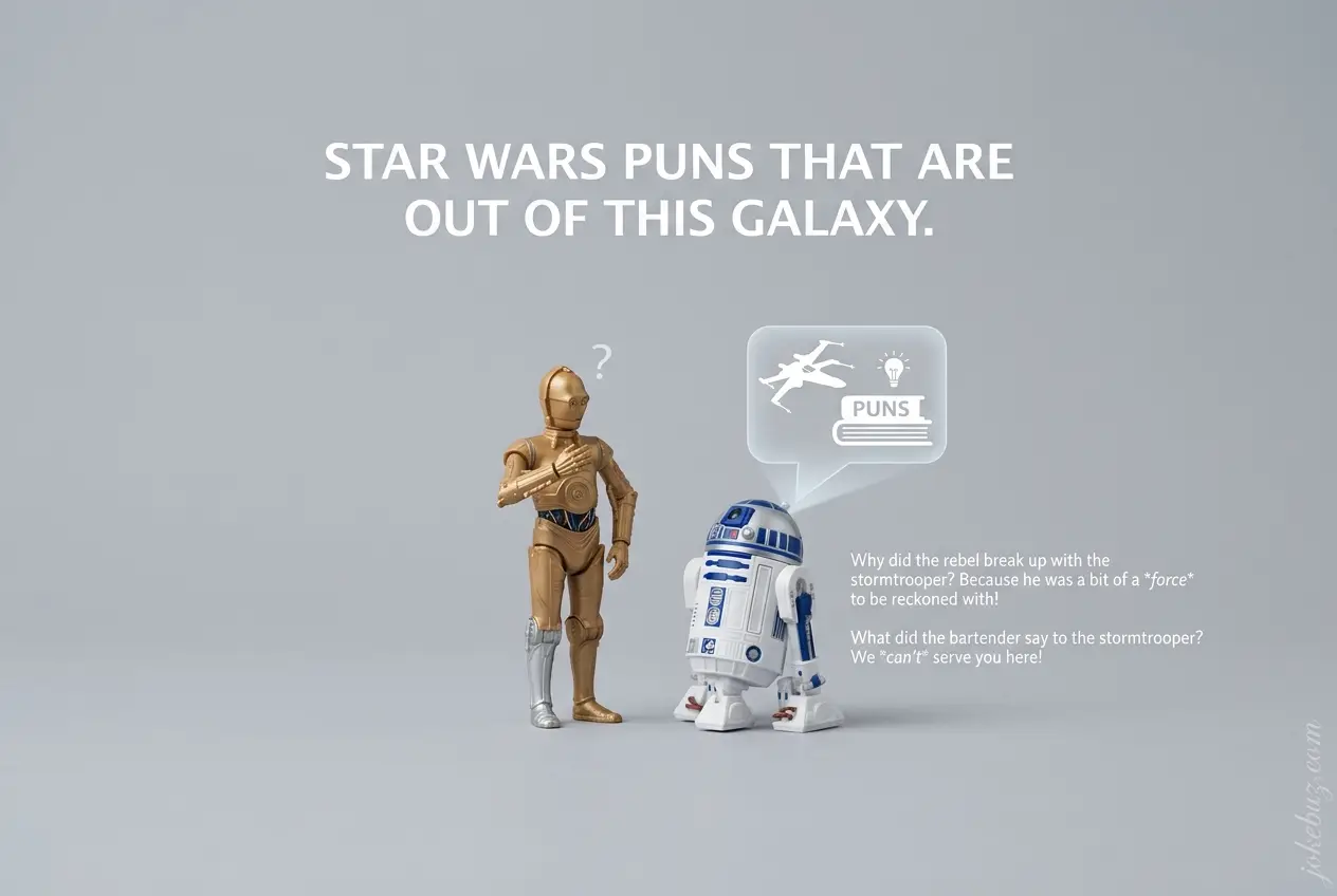 Star Wars Puns That Are Out Of This Galaxy.