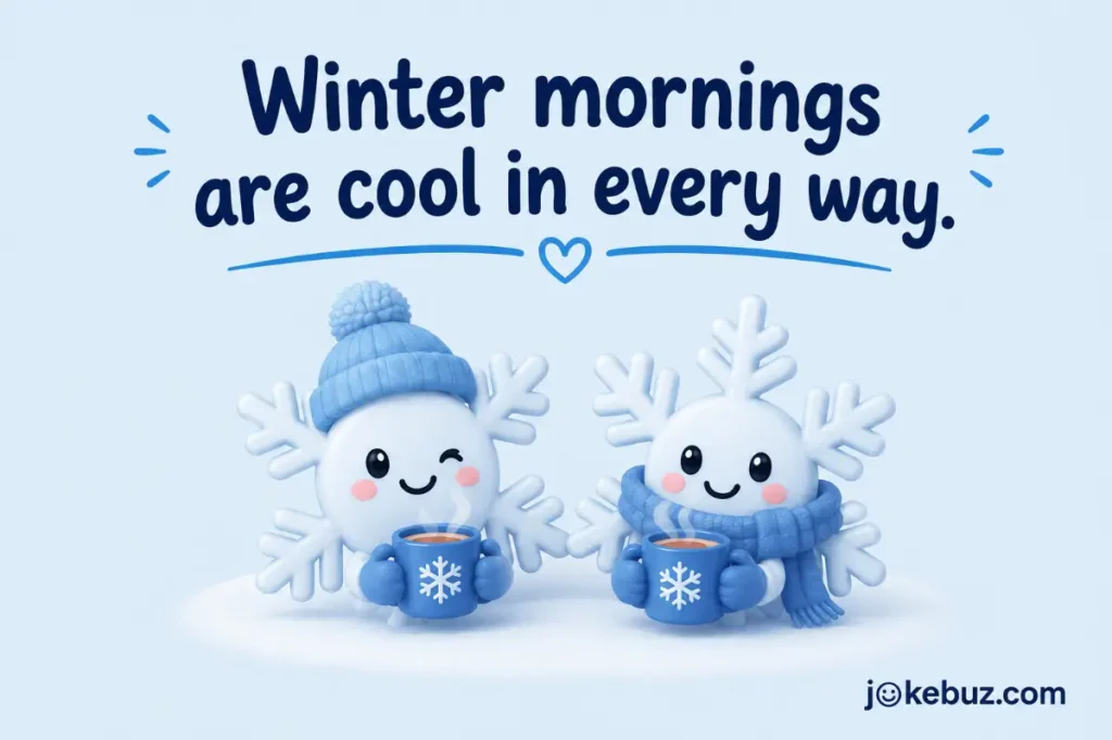 Winter Snowflake Puns