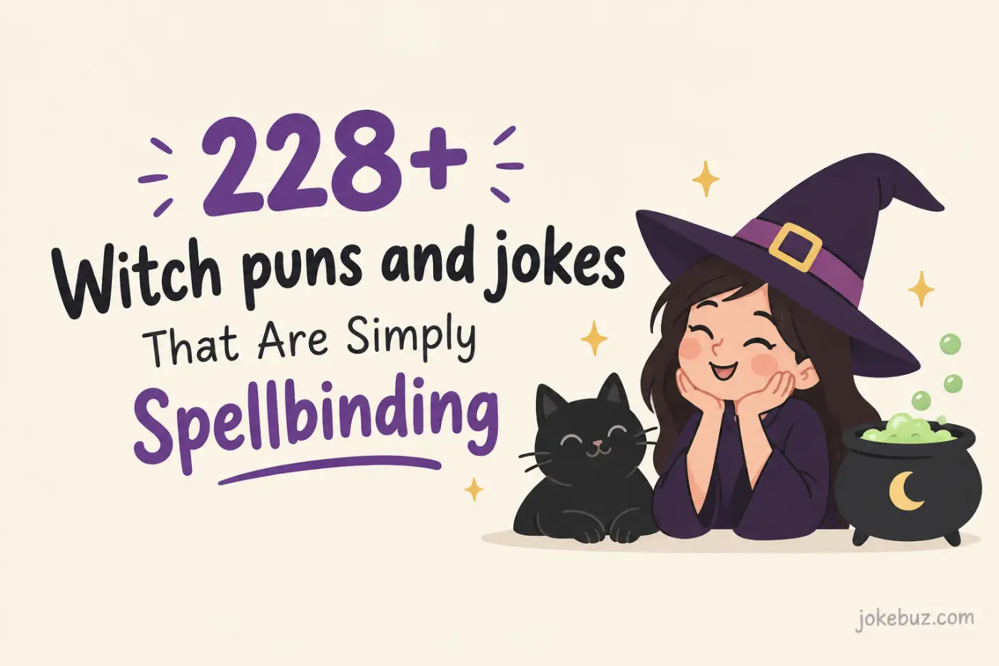 228+ Witch puns and jokes That Are Simply Spellbinding