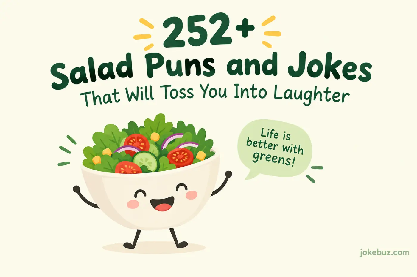 252+ Salad Puns and Jokes That Will Toss You Into Laughter