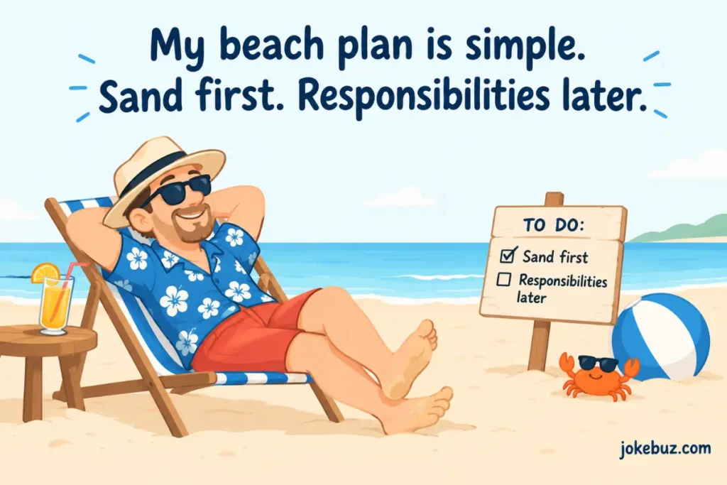 Beach Dad One Liners
