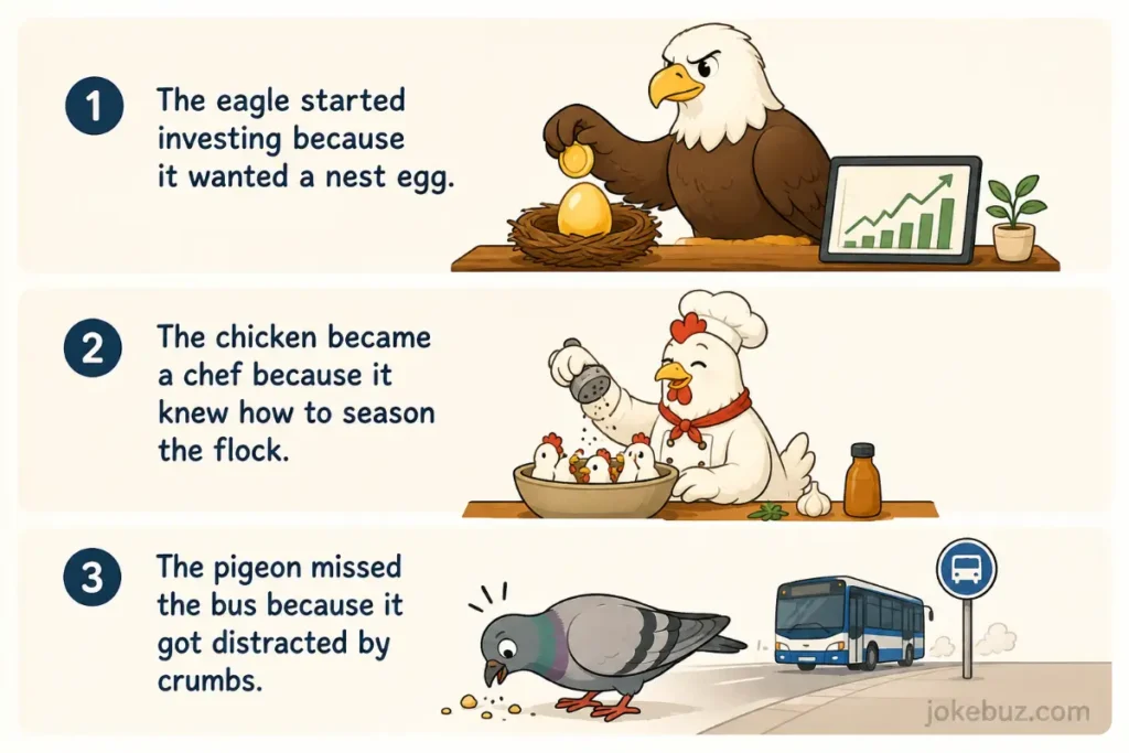 Bird Puns And Jokes One Liners