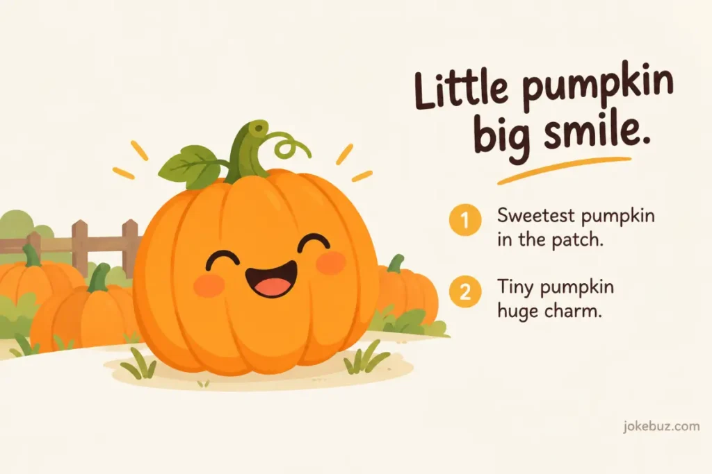 Birthday Pumpkin Puns for Babies