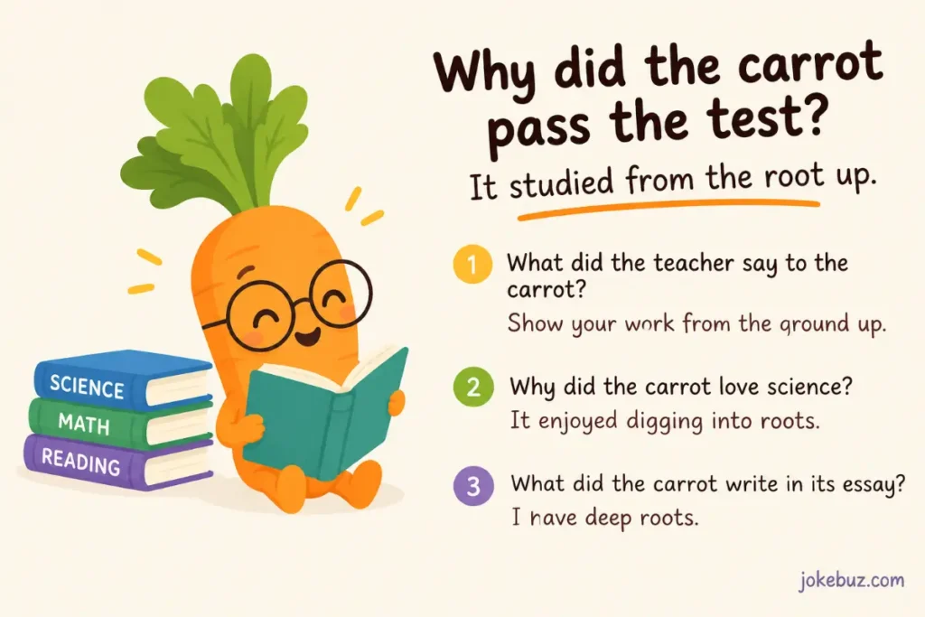 Carrot puns and jokes one liners