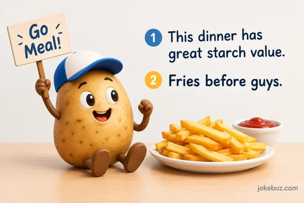 Catchy Spud Wordplay for Foodies