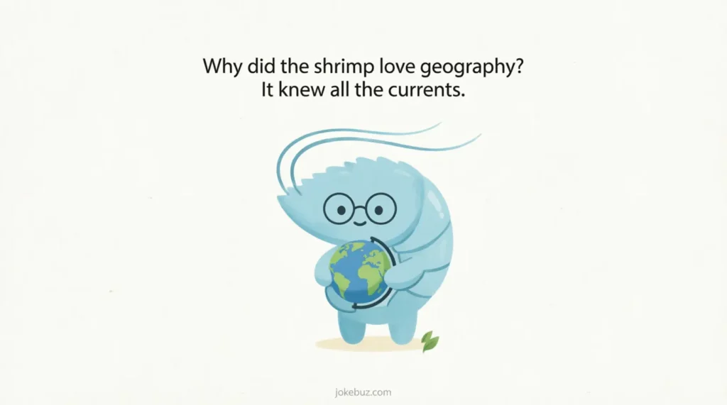 Clever Shrimp puns and jokes for teachers