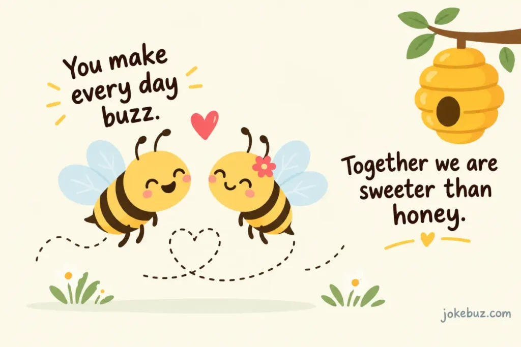 Cute Bee Puns For Couples