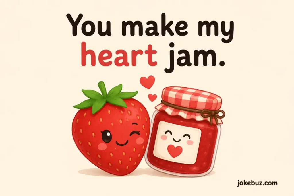 Cute strawberry puns for couples