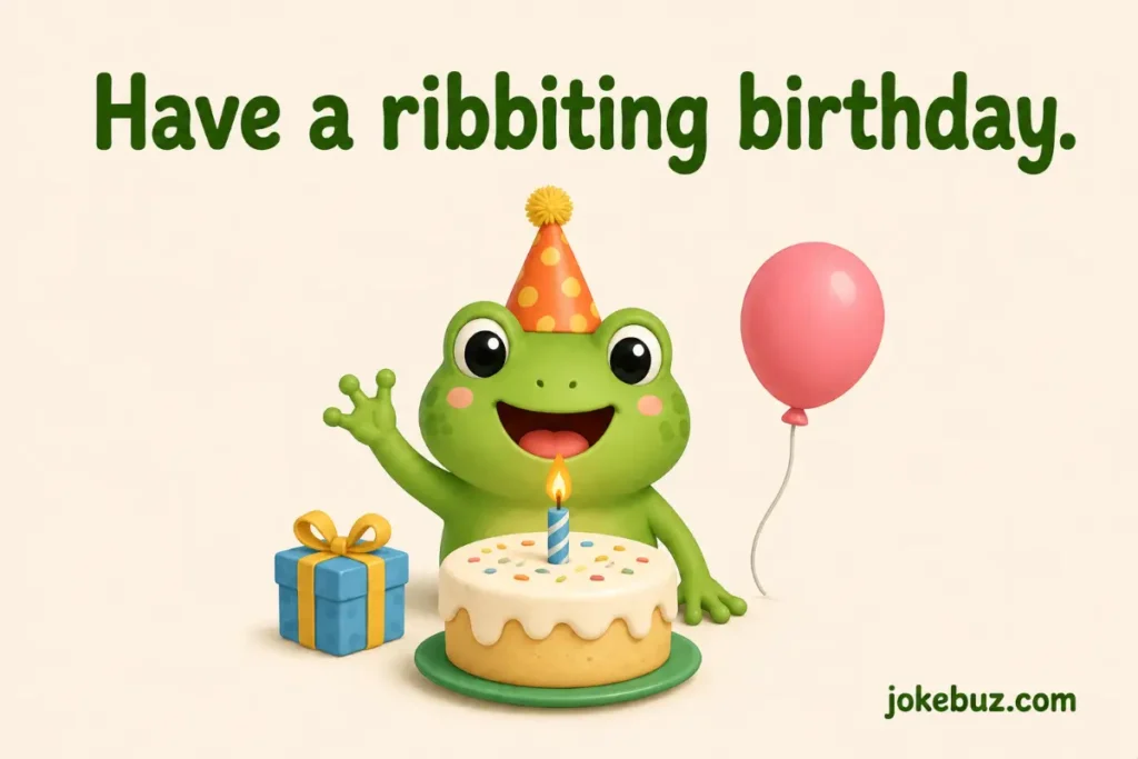 Frog puns for Cards