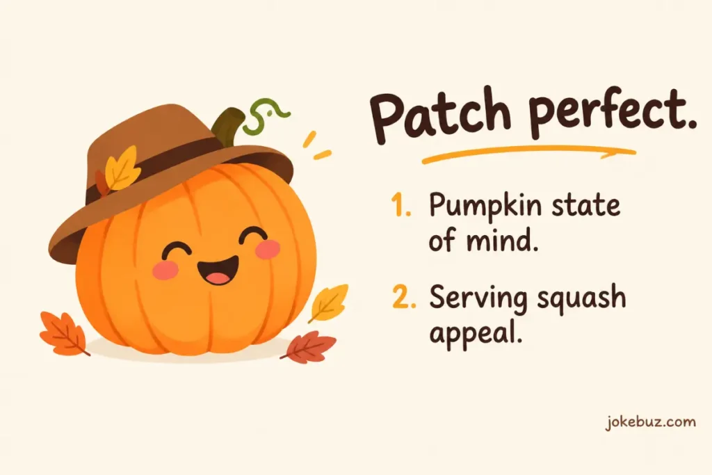 Funny Pumpkin Puns and Jokes for Caption