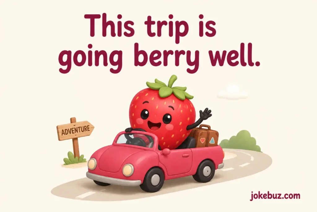 Hilarious berry puns for drivers