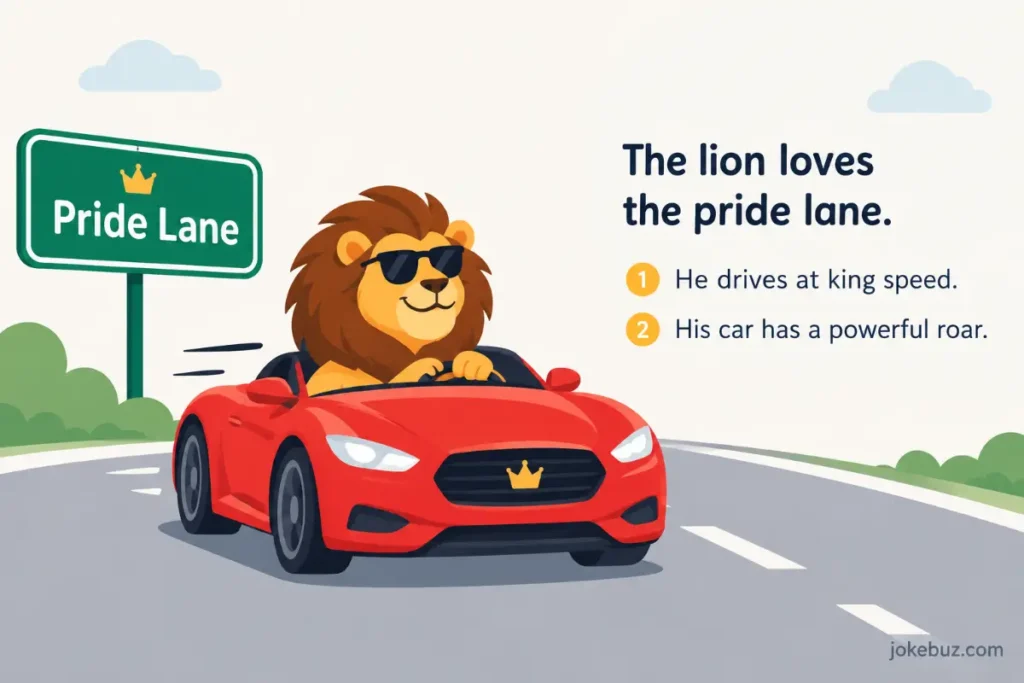 Hilarious Lion puns For Drivers