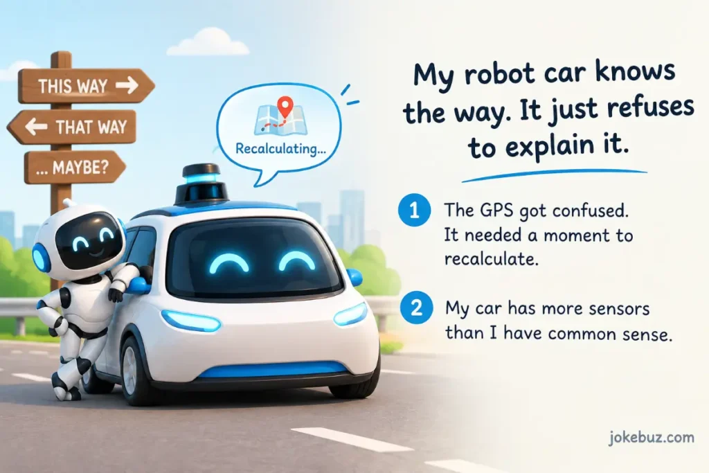 Hilarious Robot jokes and puns for drivers