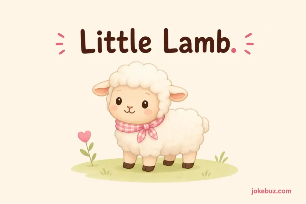 Sheep Puns names for babies
