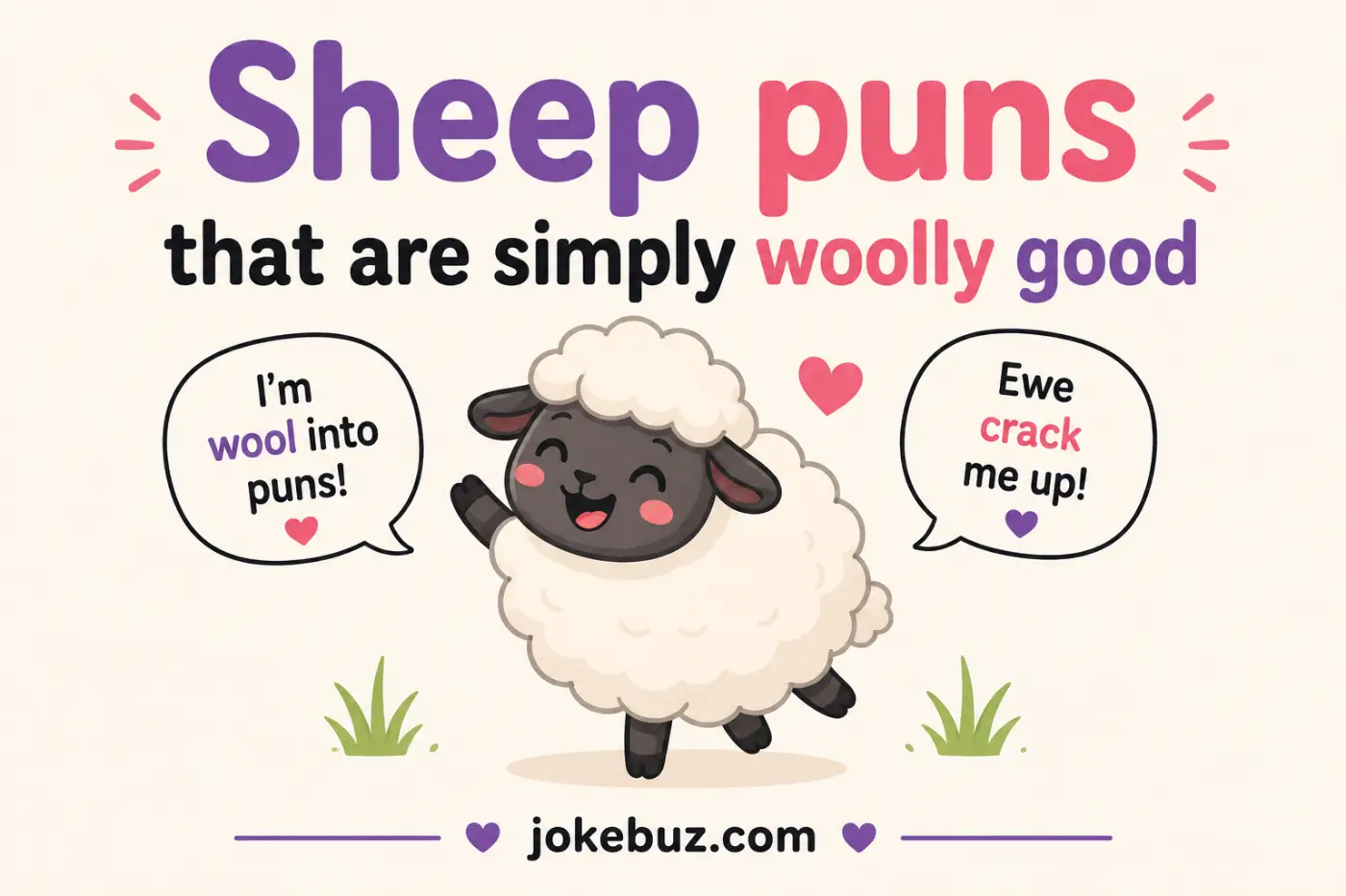 Sheep puns that are simply woolly good
