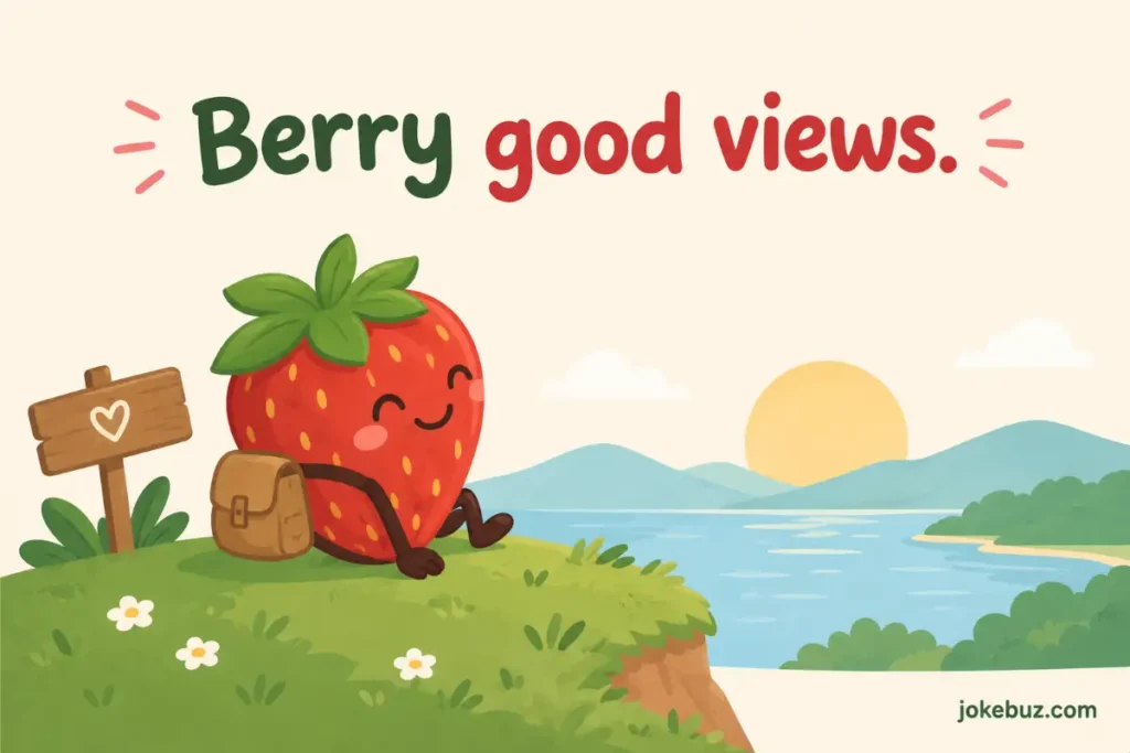 Strawberry puns for instagram